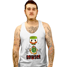 Load image into Gallery viewer, Secret_Shirts Tank Top, Unisex / Small / White Akira Bowser