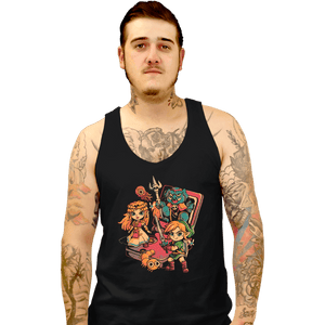 Daily_Deal_Shirts Tank Top, Unisex / Small / Black Brave Game Boy