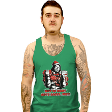 Load image into Gallery viewer, Shirts Tank Top, Unisex / Small / Irish Green Why Santa Why