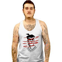 Load image into Gallery viewer, Shirts Tank Top, Unisex / Small / White Samura Slash