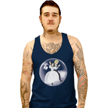 Load image into Gallery viewer, Shirts Tank Top, Unisex / Small / Navy Fly In A Bubble