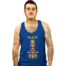 Load image into Gallery viewer, Secret_Shirts Tank Top, Unisex / Small / Royal Blue Totem Of Heroes
