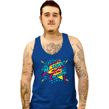 Load image into Gallery viewer, Shirts Tank Top, Unisex / Small / Royal Blue And a Bag of Chips