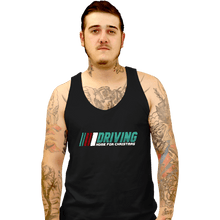 Load image into Gallery viewer, Secret_Shirts Tank Top, Unisex / Small / Black Driving Home For Christmas