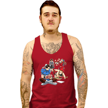 Load image into Gallery viewer, Daily_Deal_Shirts Tank Top, Unisex / Small / Red Showoff