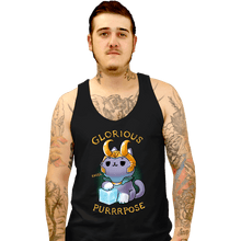 Load image into Gallery viewer, Shirts Tank Top, Unisex / Small / Black Mischief Cat