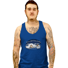 Load image into Gallery viewer, Secret_Shirts Tank Top, Unisex / Small / Royal Blue Have a Luke Warm Winter