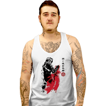 Load image into Gallery viewer, Secret_Shirts Tank Top, Unisex / Small / White Edward Sumi-e