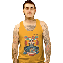 Load image into Gallery viewer, Shirts Tank Top, Unisex / Small / Gold Super Ramen Bot