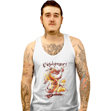 Load image into Gallery viewer, Shirts Tank Top, Unisex / Small / White Dishonor