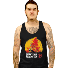 Load image into Gallery viewer, Shirts Tank Top, Unisex / Small / Black Saiyan Prince Redemption