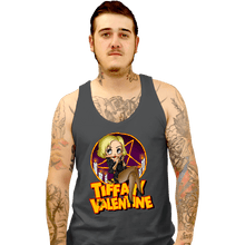 Load image into Gallery viewer, Shirts Tank Top, Unisex / Small / Charcoal Tiffany Valentine