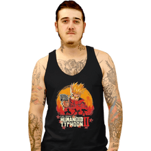 Load image into Gallery viewer, Shirts Tank Top, Unisex / Small / Black Red Humanoid Typhoon II