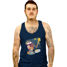 Load image into Gallery viewer, Shirts Tank Top, Unisex / Small / Navy Turnip Stonks