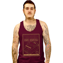 Load image into Gallery viewer, Secret_Shirts Tank Top, Unisex / Small / Maroon Disk System