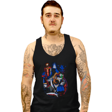 Load image into Gallery viewer, Shirts Tank Top, Unisex / Small / Black Groovy Earthworm
