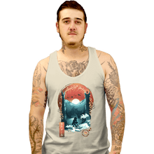 Load image into Gallery viewer, Secret_Shirts Tank Top, Unisex / Small / White Ukioe Towers