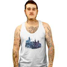 Load image into Gallery viewer, Shirts Tank Top, Unisex / Small / White Watercolor School