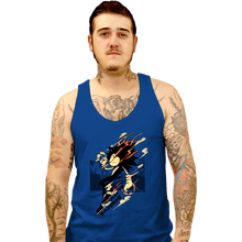 Load image into Gallery viewer, Daily_Deal_Shirts Tank Top, Unisex / Small / Royal Blue Fastest Dude