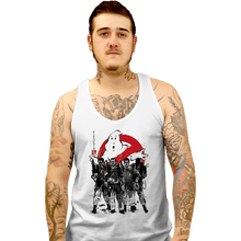 Load image into Gallery viewer, Daily_Deal_Shirts Tank Top, Unisex / Small / White Ghostbusters Sumi-e