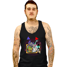 Load image into Gallery viewer, Daily_Deal_Shirts Tank Top, Unisex / Small / Black Toon Takeover