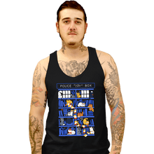 Load image into Gallery viewer, Secret_Shirts Tank Top, Unisex / Small / Black The Library Box