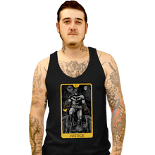 Load image into Gallery viewer, Daily_Deal_Shirts Tank Top, Unisex / Small / Black JL Tarot - Justice