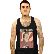 Load image into Gallery viewer, Shirts Tank Top, Unisex / Small / Black Join Swanson