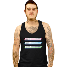 Load image into Gallery viewer, Secret_Shirts Tank Top, Unisex / Small / Black Current Stats