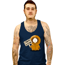 Load image into Gallery viewer, Shirts Tank Top, Unisex / Small / Navy Carpe Diem