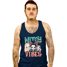 Load image into Gallery viewer, Daily_Deal_Shirts Tank Top, Unisex / Small / Navy Witch Vibes
