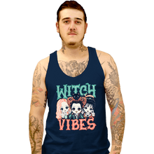 Load image into Gallery viewer, Daily_Deal_Shirts Tank Top, Unisex / Small / Navy Witch Vibes