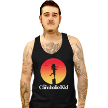 Load image into Gallery viewer, Shirts Tank Top, Unisex / Small / Black The Cornholio Kid