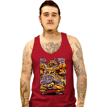 Load image into Gallery viewer, Daily_Deal_Shirts Tank Top, Unisex / Small / Red Mechanical Madman