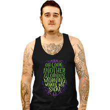 Load image into Gallery viewer, Secret_Shirts Tank Top, Unisex / Small / Black Glorious Morning