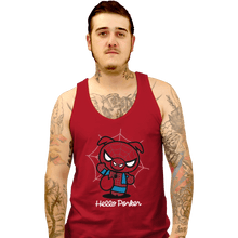 Load image into Gallery viewer, Shirts Tank Top, Unisex / Small / Red Hello Porker