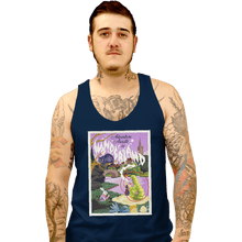 Load image into Gallery viewer, Shirts Tank Top, Unisex / Small / Navy Adventure Awaits In Wonderland