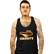 Load image into Gallery viewer, Shirts Tank Top, Unisex / Small / Black Groovy Tools