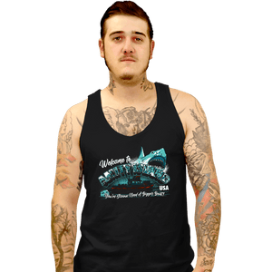 Shirts Tank Top, Unisex / Small / Black Welcome To Amity Island