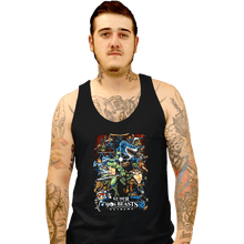 Load image into Gallery viewer, Secret_Shirts Tank Top, Unisex / Small / Black Super 90s Beasts