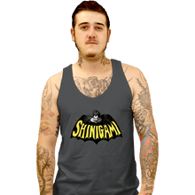 Load image into Gallery viewer, Shirts Tank Top, Unisex / Small / Charcoal Bat Shinigami
