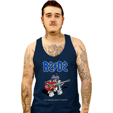 Load image into Gallery viewer, Daily_Deal_Shirts Tank Top, Unisex / Small / Navy Droids About To Rock