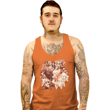 Load image into Gallery viewer, Shirts Tank Top, Unisex / Small / Orange Genshin Impact