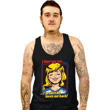 Load image into Gallery viewer, Secret_Shirts Tank Top, Unisex / Small / Black Love My Cats