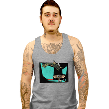 Load image into Gallery viewer, Daily_Deal_Shirts Tank Top, Unisex / Small / Sports Grey Gizmo And Stripe