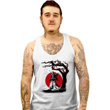 Load image into Gallery viewer, Shirts Tank Top, Unisex / Small / White Wandering Samurai