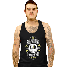 Load image into Gallery viewer, Shirts Tank Top, Unisex / Small / Black Pumpkin King Forever