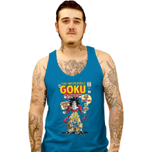 Load image into Gallery viewer, Shirts Tank Top, Unisex / Small / Sapphire The Incredible Goku