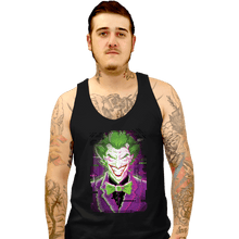 Load image into Gallery viewer, Daily_Deal_Shirts Tank Top, Unisex / Small / Black Glitch Joker