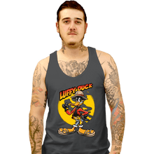 Load image into Gallery viewer, Daily_Deal_Shirts Tank Top, Unisex / Small / Charcoal Luffy Duck